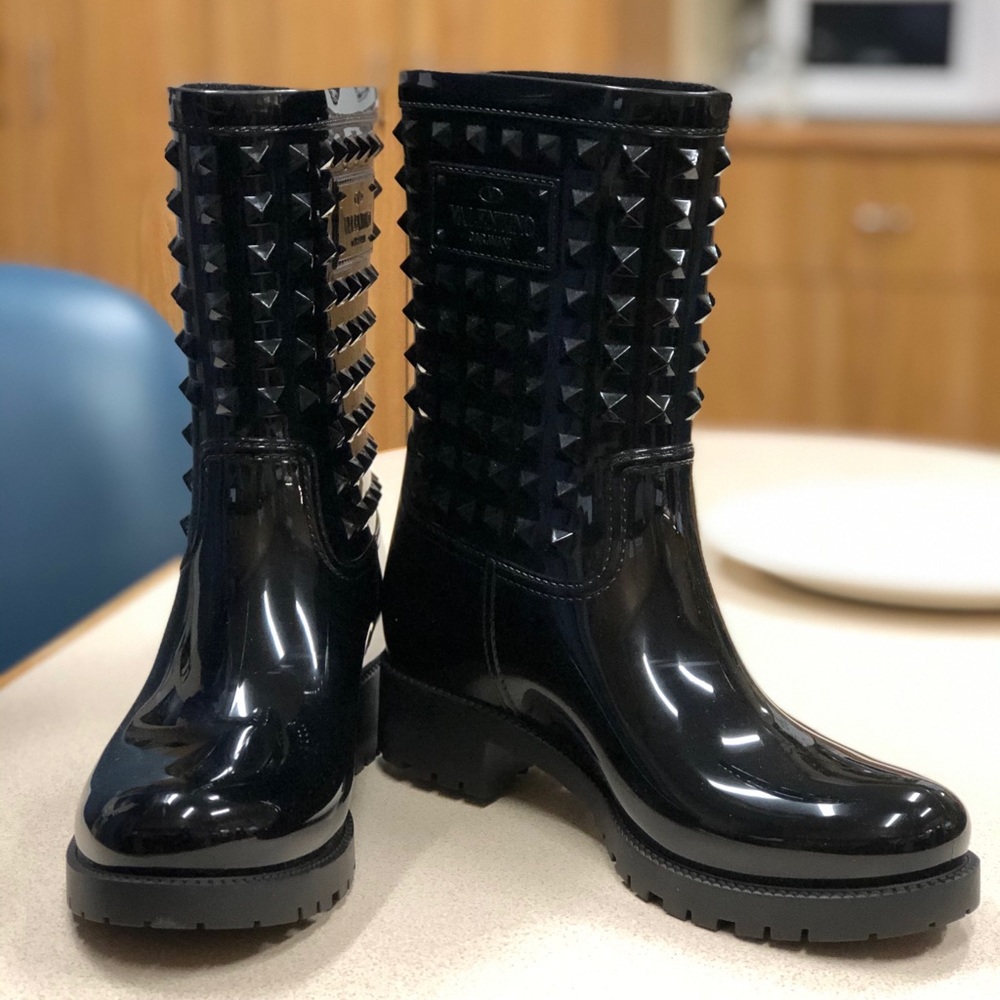 Brand New authentic Valentino rainboots